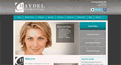 Desktop Screenshot of haydeldermatology.com