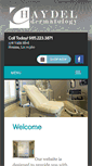Mobile Screenshot of haydeldermatology.com